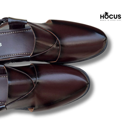 Brown Leather Peshawari Sandal