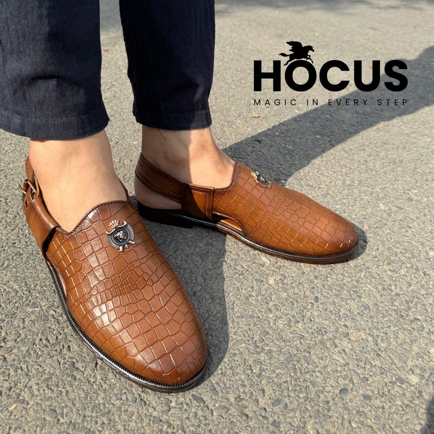 TITAN Leather Peshawari Sandal